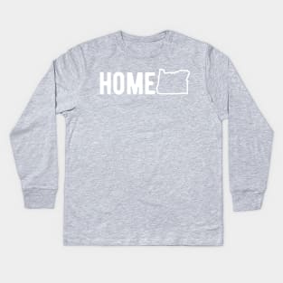 Oregon HOME Kids Long Sleeve T-Shirt